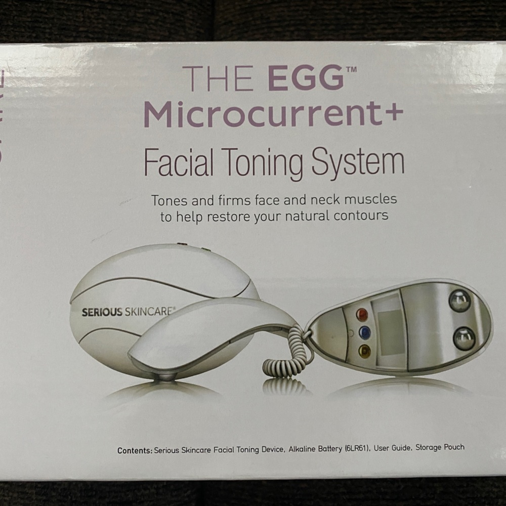 Serious Skin Care EGG Microcurrent Facial Toning System